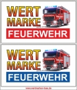 1000 Wertmarken "Feuerwehr - 112"